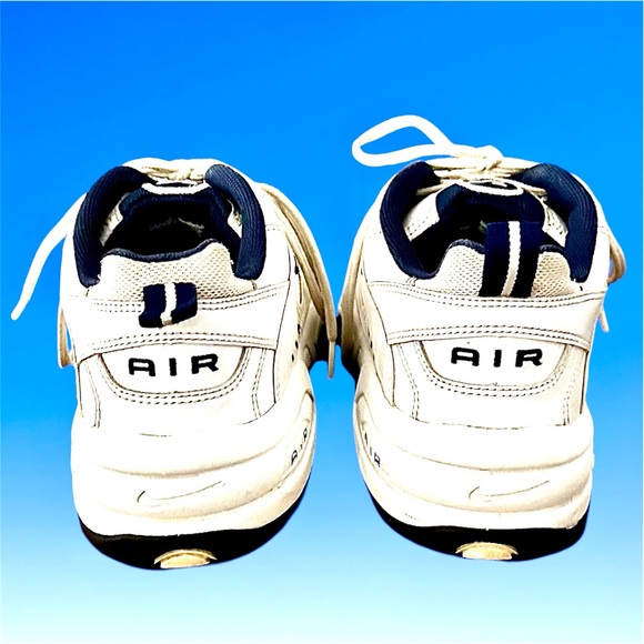 EUC! MENS NIKE AIR 2 COMFORT WHITE AND NAVY - Picture 6 of 10